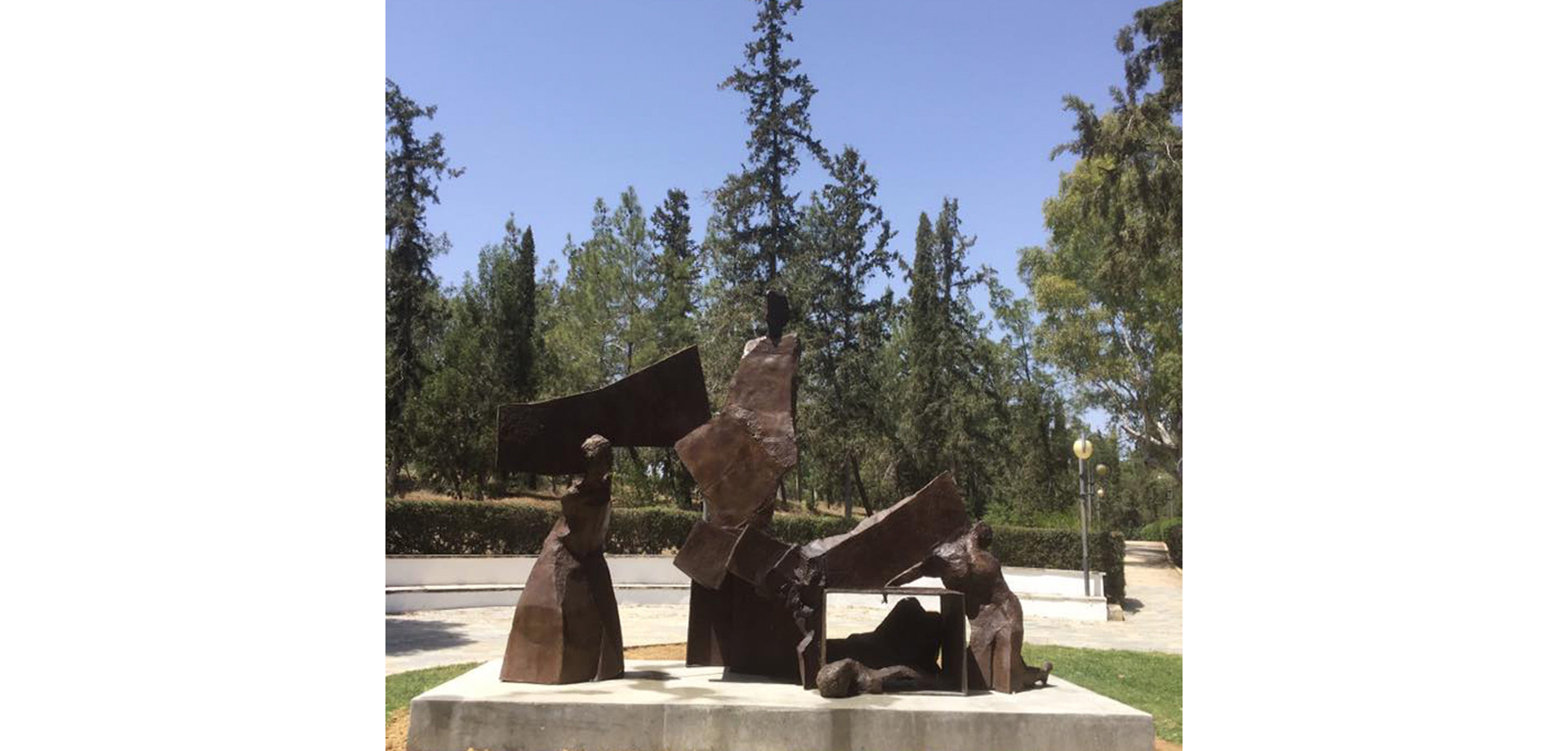 Democracy and Resistance Monument at the Cyprus Presidential Palace