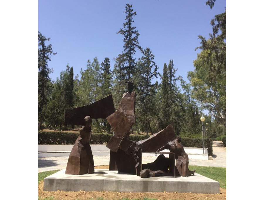 Democracy and Resistance Monument at the Cyprus Presidential Palace